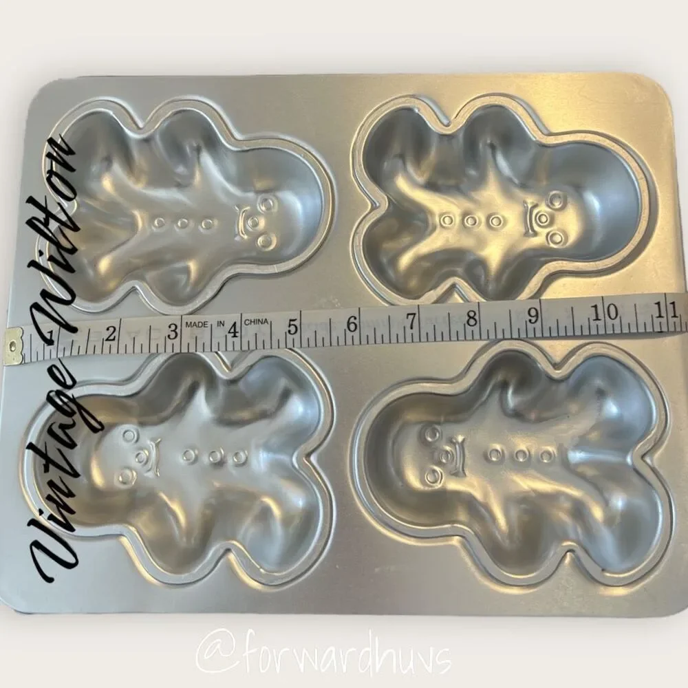 Vintage Wilton Gingerbread Cake Pan with Mini Openings